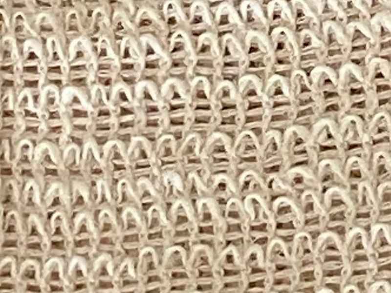 Natural Exfoliating Bath & Shower Sisal Soap Saver Bag Detail Texture View