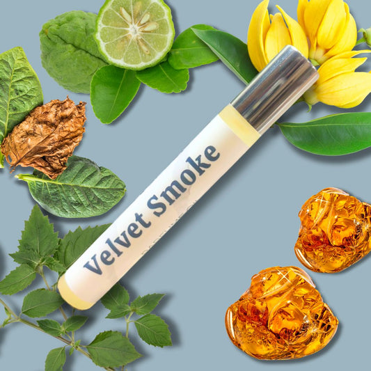 Velvet Smoke Luxury Rollerball Perfume Oil | Scent Notes