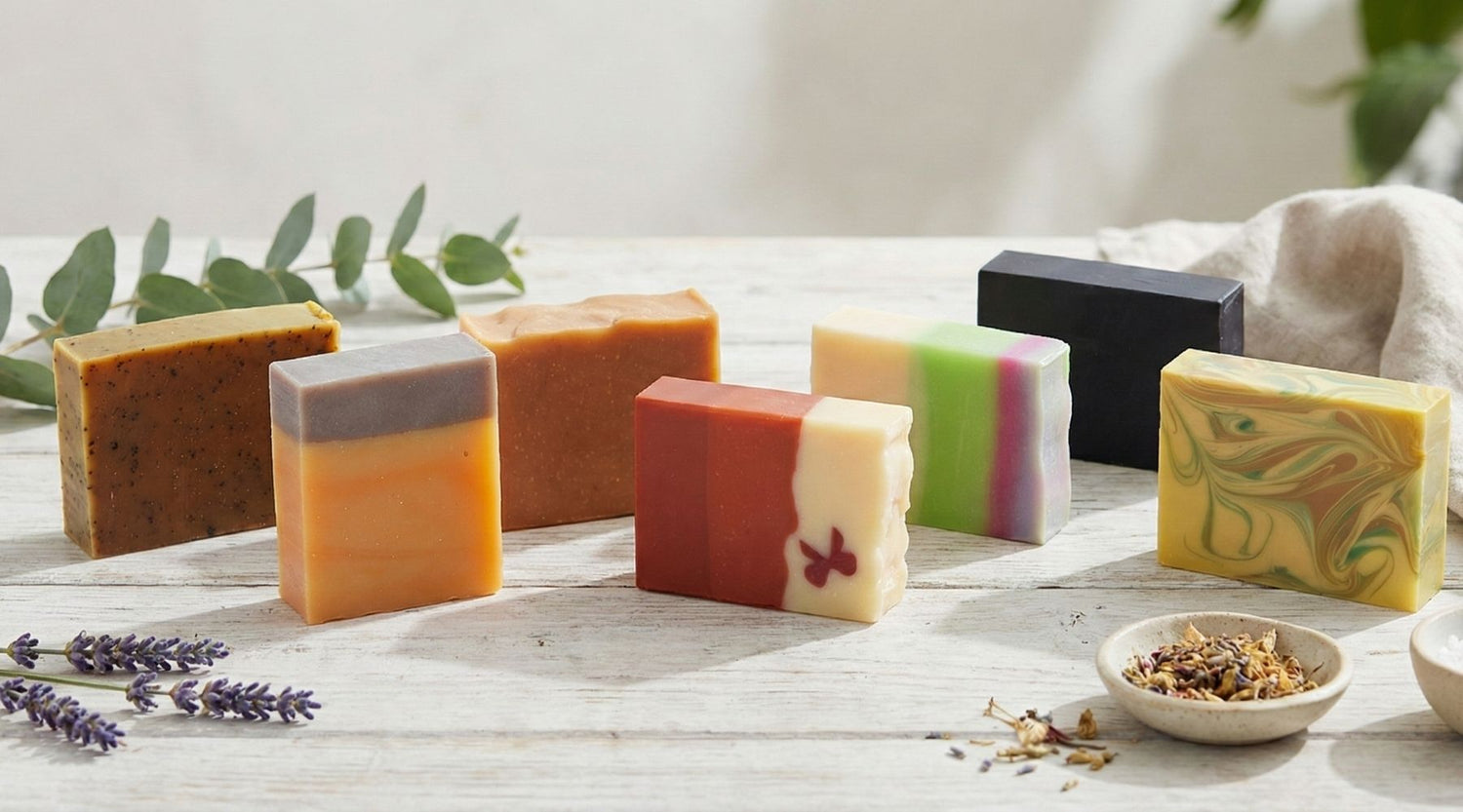 Essential Oil Soaps – Pure Botanicals & Aromatherapy