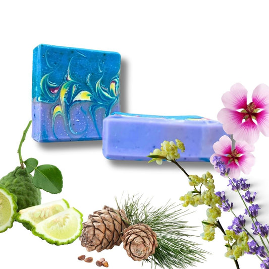 Peacock Serenity Natural Handmade Soap