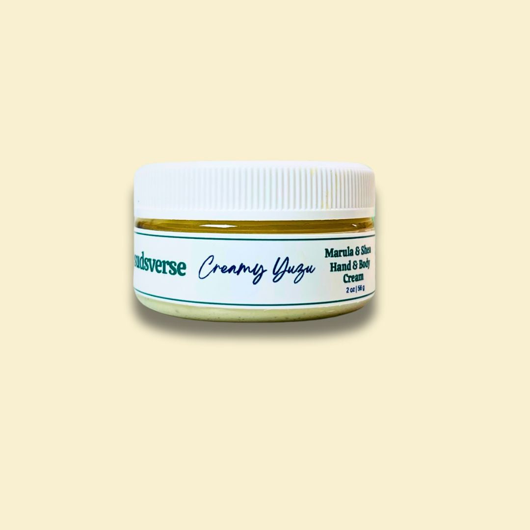 Creamy Yuzu Luxe Hand & Body Cream with Marula Oil & Shea Butter