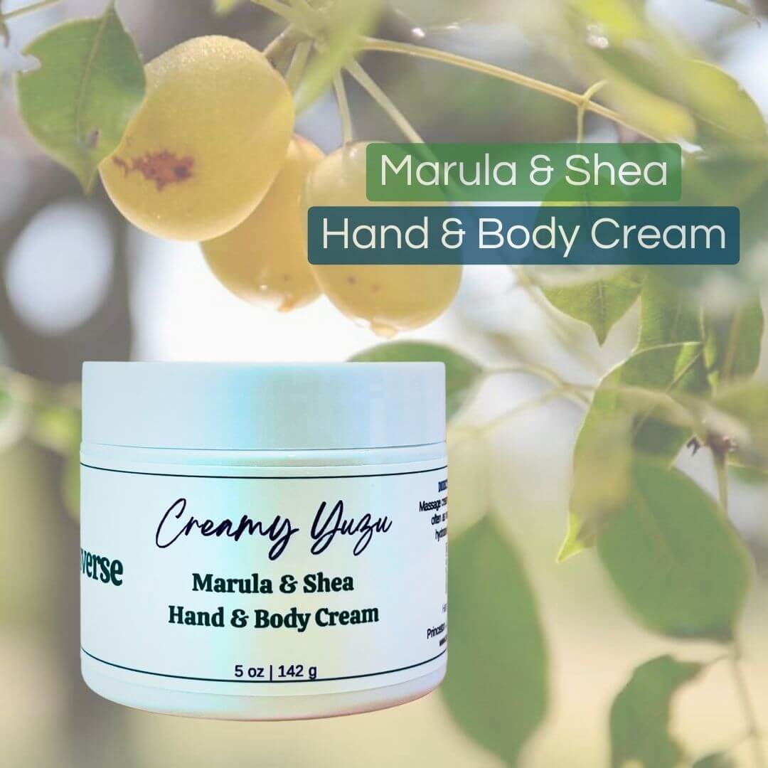 Creamy Yuzu Luxe Hand & Body Cream with Marula Oil & Shea Butter