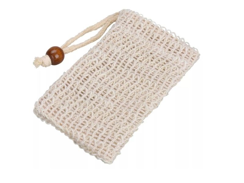 Natural Exfoliating Bath & Shower Sisal Soap Saver Bag Main Image