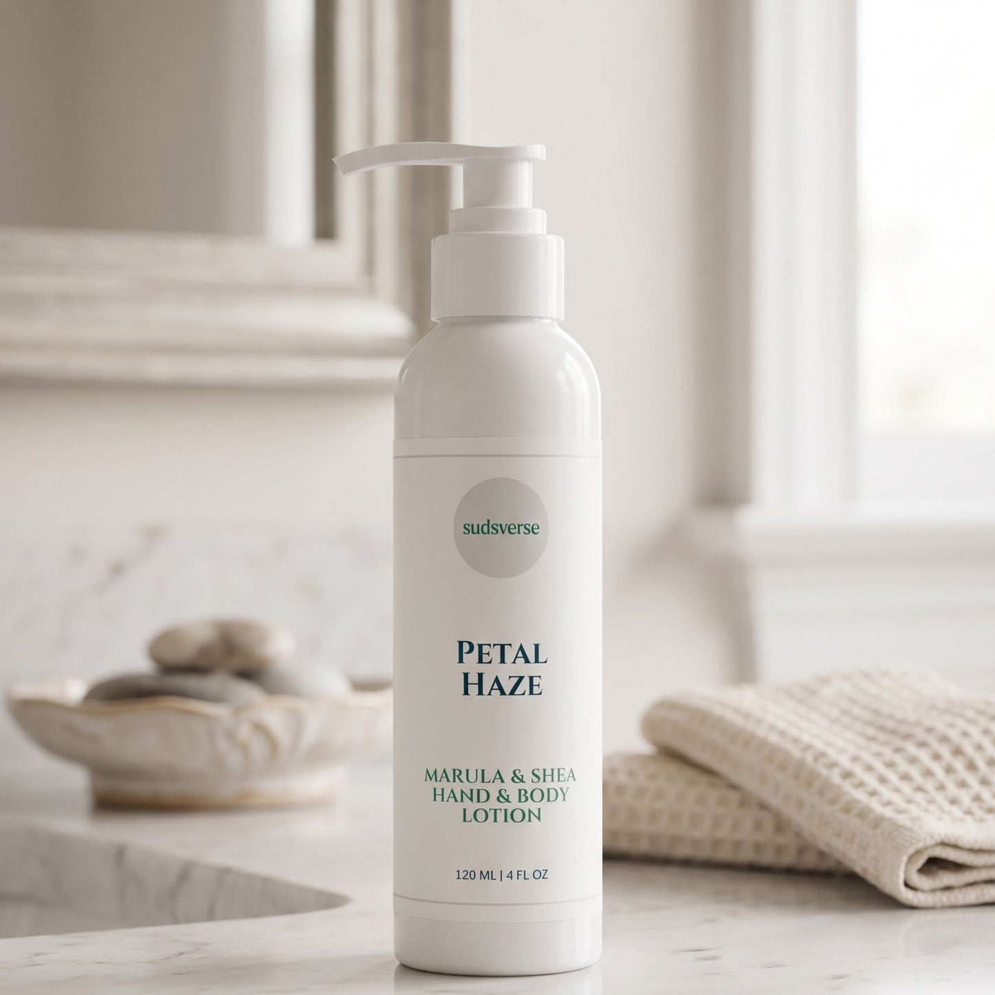 Petal Haze Luxury Hand & Body Lotion | Made in USA | Sudsverse