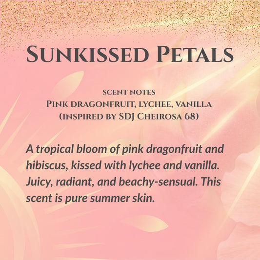 Sunkissed Petals Custom Foaming Body Polish | Whipped Sugar Scrub & Exfoliating Body Wash | Made in USA | Create Your Own Scrub with Rotating Limited Edition Fragrances