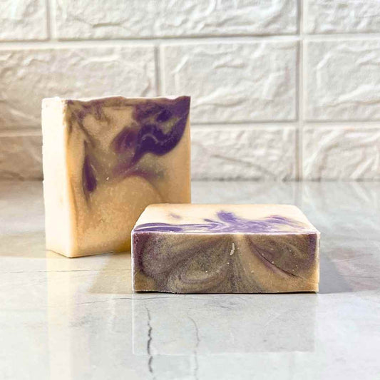 Tranquil Garden Oasis: Handmade Lavender Artisanal Soap | Natural & Eco-Friendly