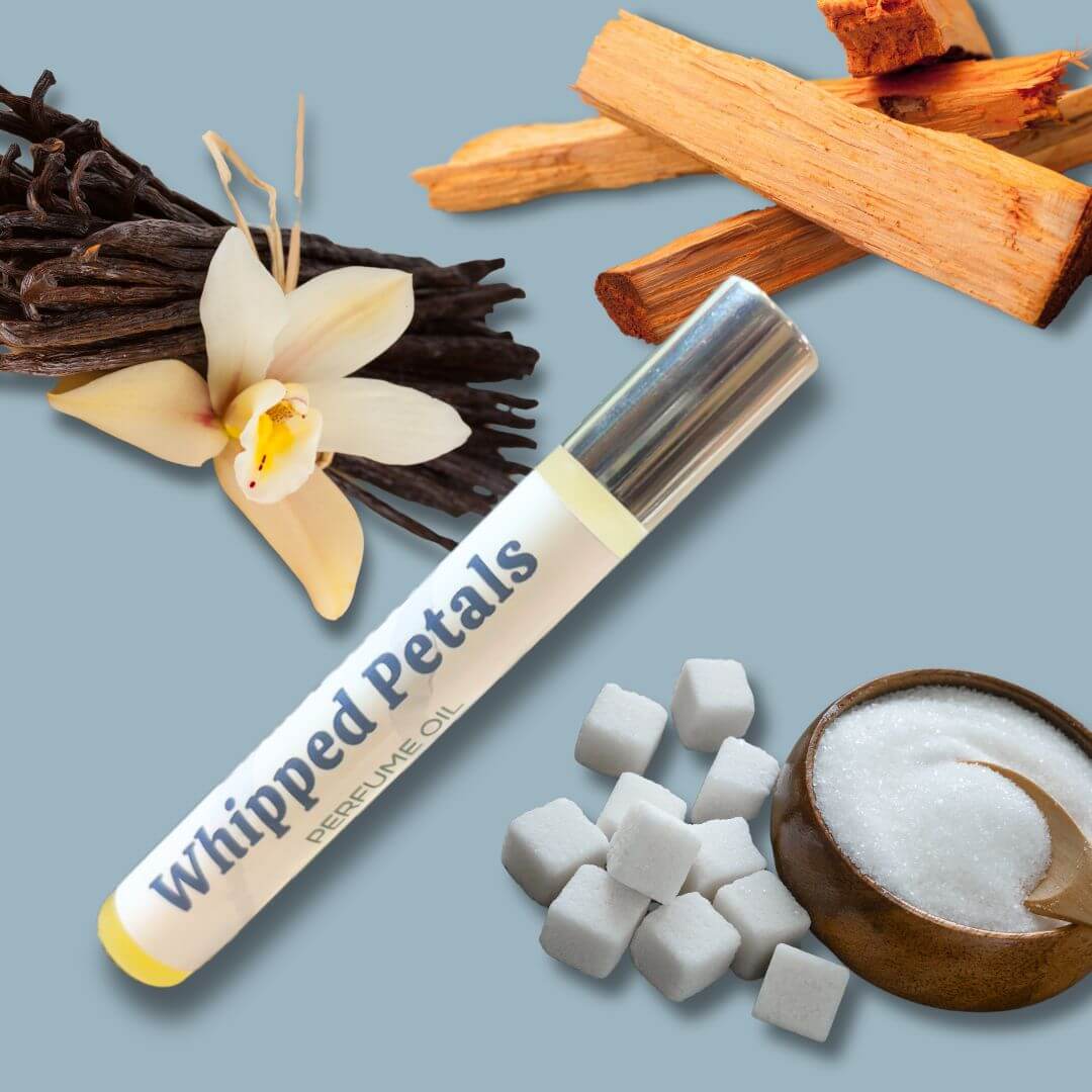 Whipped Petals Eco-Friendly Rollerball Perfume Oil Scent Profile
